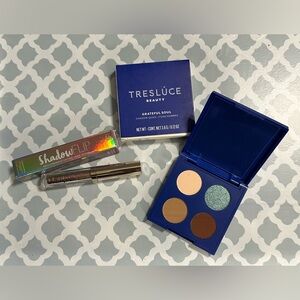 Bundle of two New eyeshadows TRESLÚCE BEAUTY Grateful Soul & Ciate shadow flip
